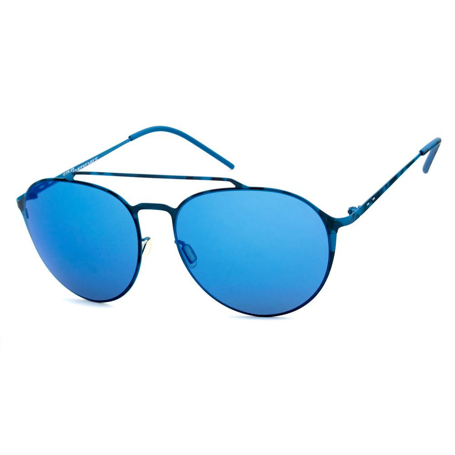 Blue Metal Sunglasses