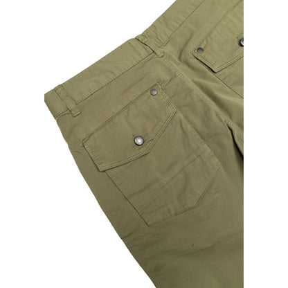 Green Cotton Bermuda