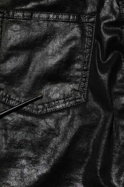 Black High Waist Skinny GRACE Denim Jeans