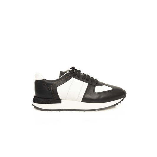 Black Calfskin Men Sneaker