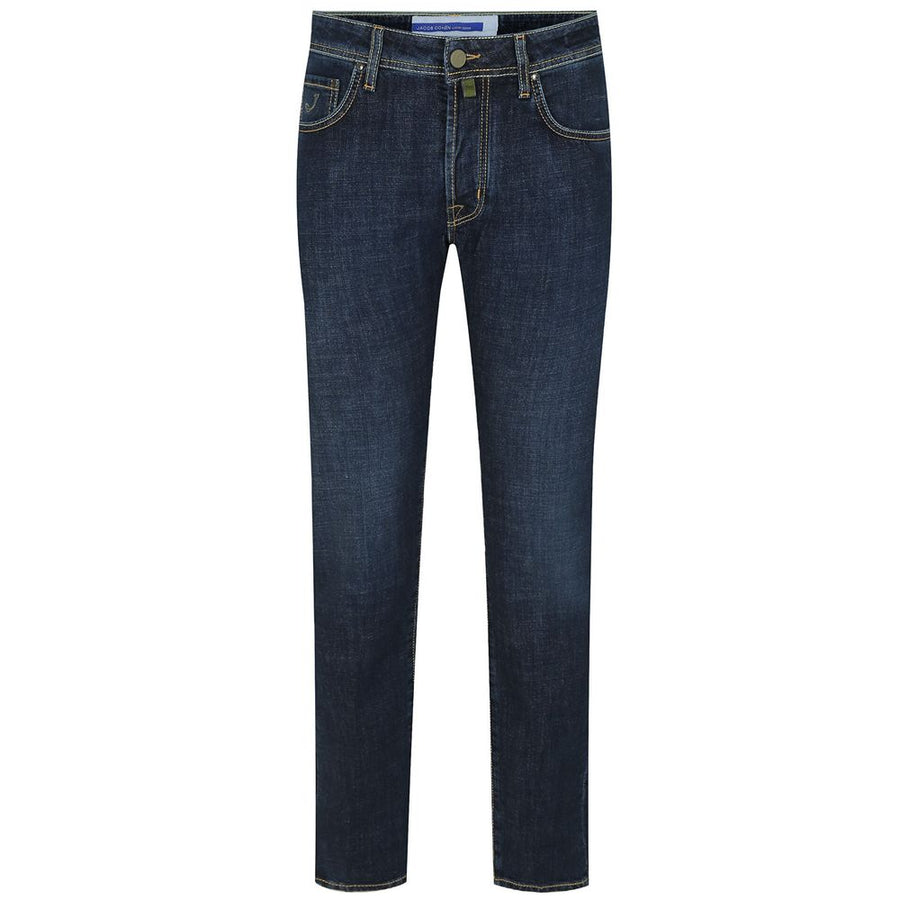 Blue Cotton Jeans & Pant