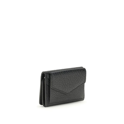 Wallet with white stitch