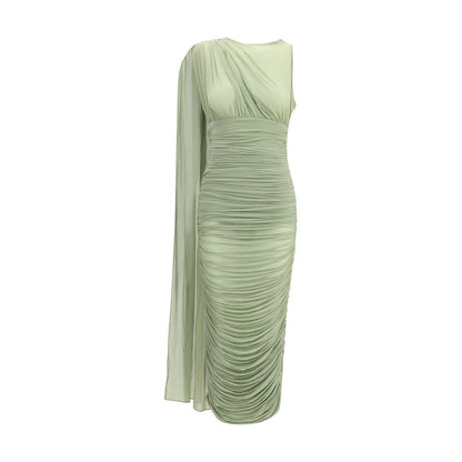 Draped midi Dress