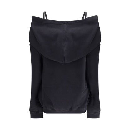 Cotton Sweatshirt with dropped shoulders