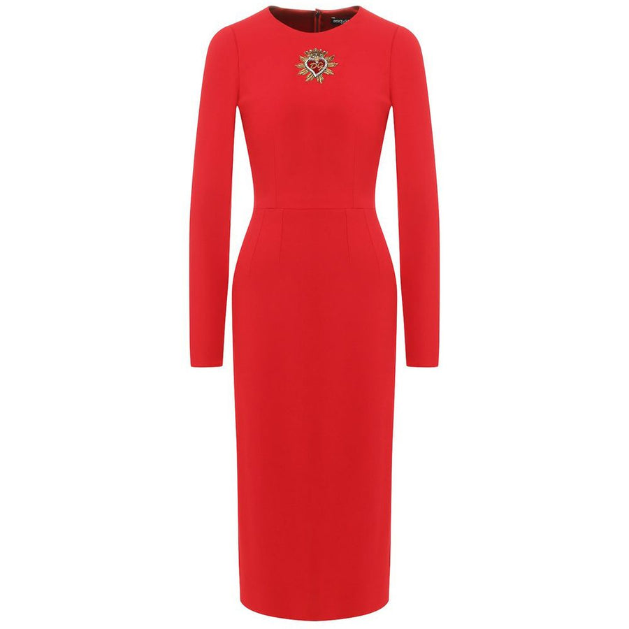 Red Viscose Dress