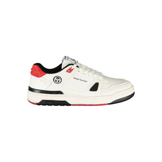 White Polyester Sneaker