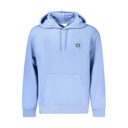 Blue Recycled Polyester Men Sweater