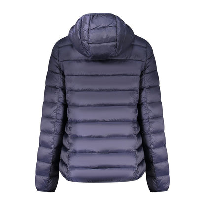 Blue Polyamide Jackets & Coat