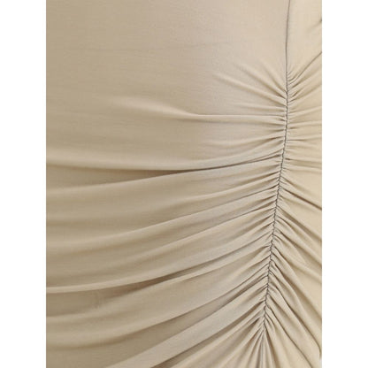 Draped midi Dress