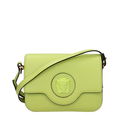 Green Leather Crossbody Bags