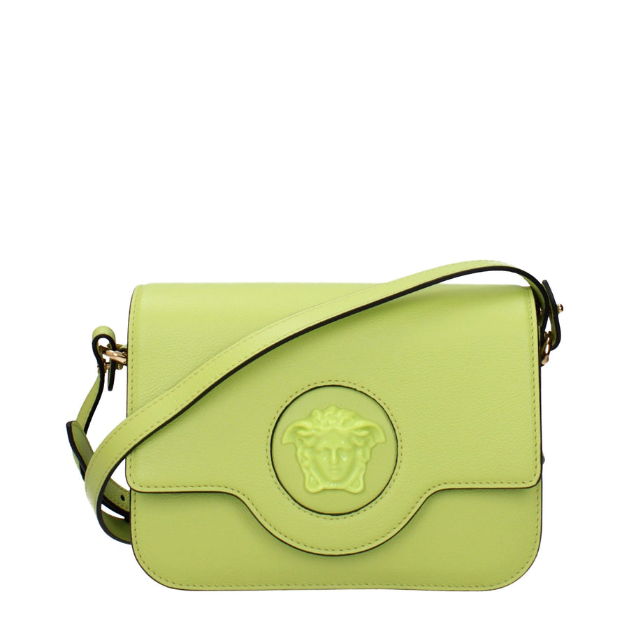 Green Leather Crossbody Bags