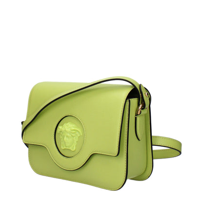 Green Leather Crossbody Bags
