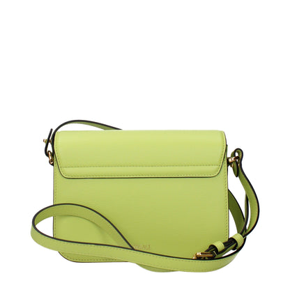 Green Leather Crossbody Bags
