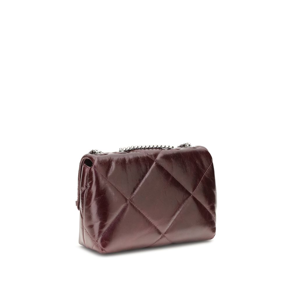 Bordeaux Leather Shoulder Bag