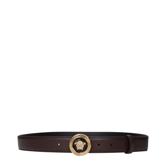 Brown Leather Regular Belts