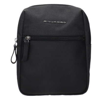 Black Fabric Crossbody Bags