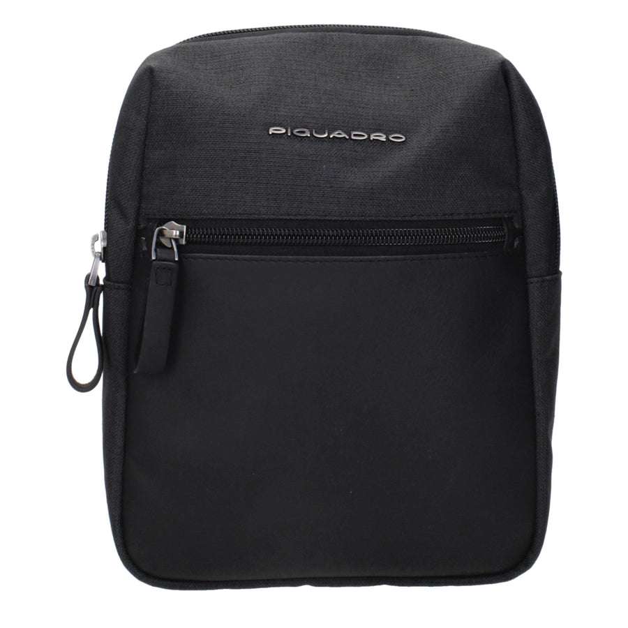 Black Fabric Crossbody Bags