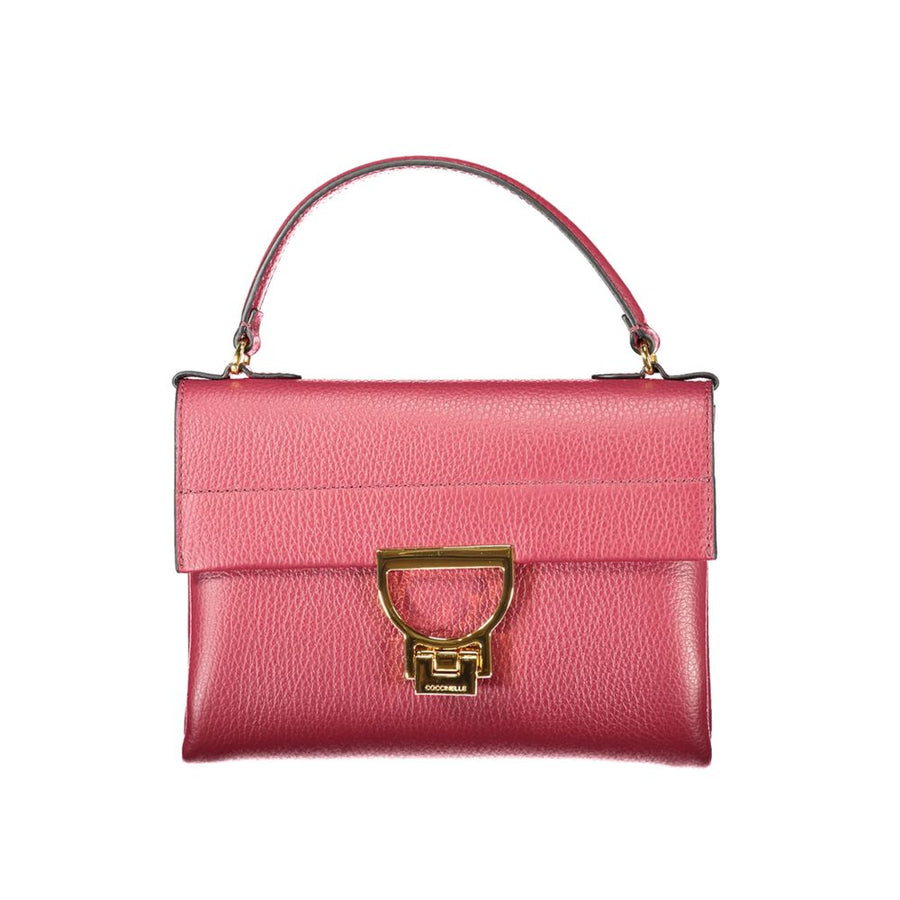 Purple Leather Women Handbag