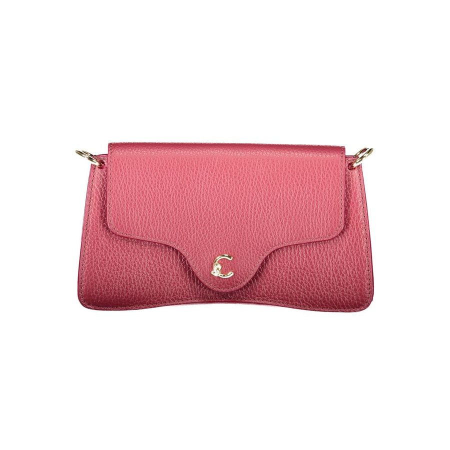 Purple Leather Women Handbag