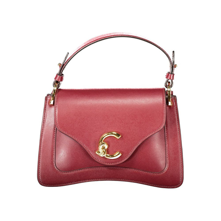 Purple Leather Women Handbag