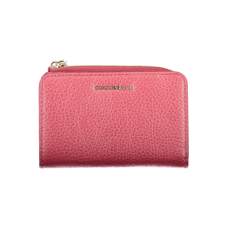 Purple Leather Women Wallet