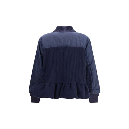 Bomber Jacket with wool inserts