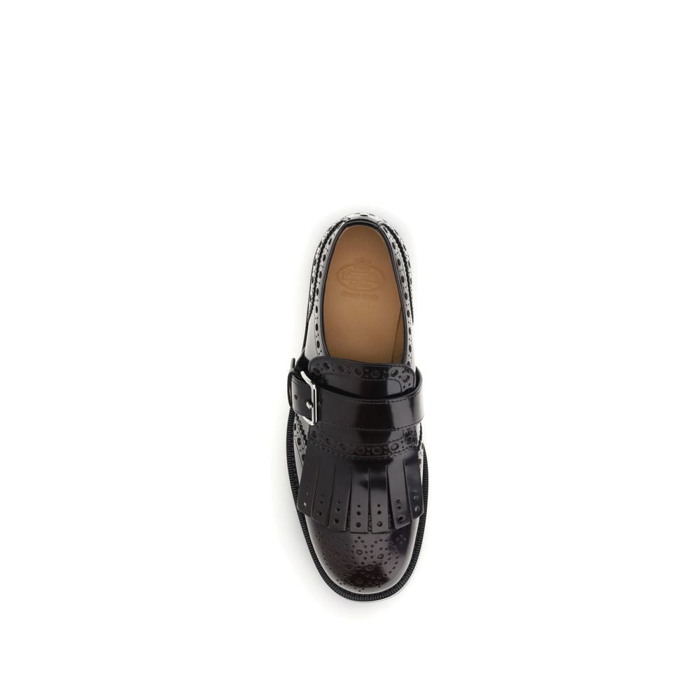 Buckle Monk Strap Laced Shoes