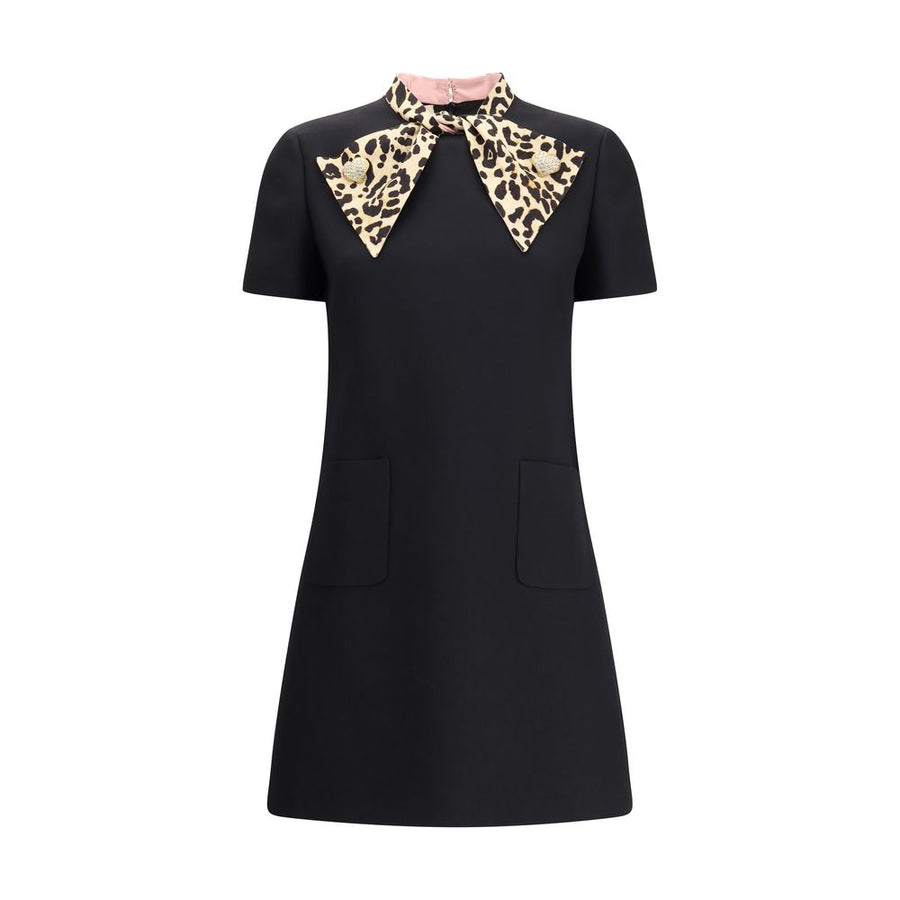 Crepe couture short Dress