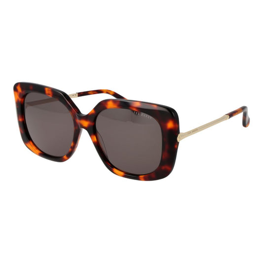 Brown Metal Sunglasses