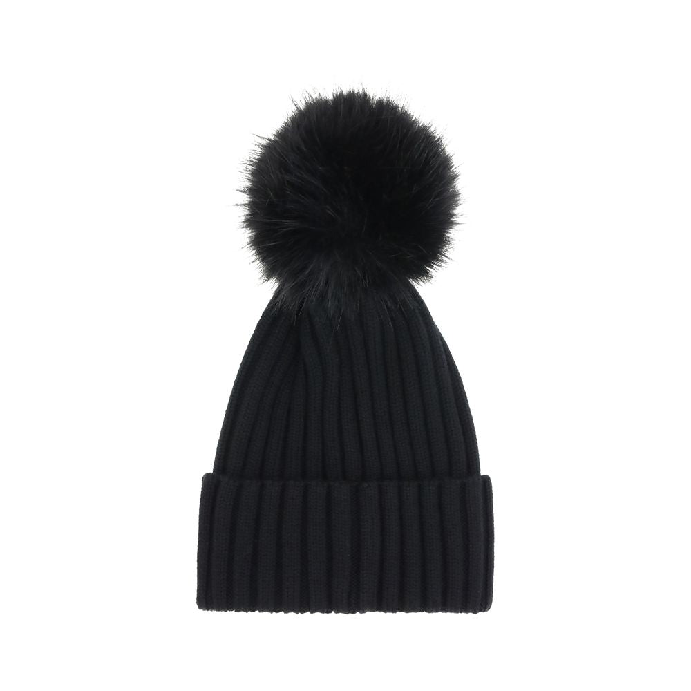 Wool pom pon Hat