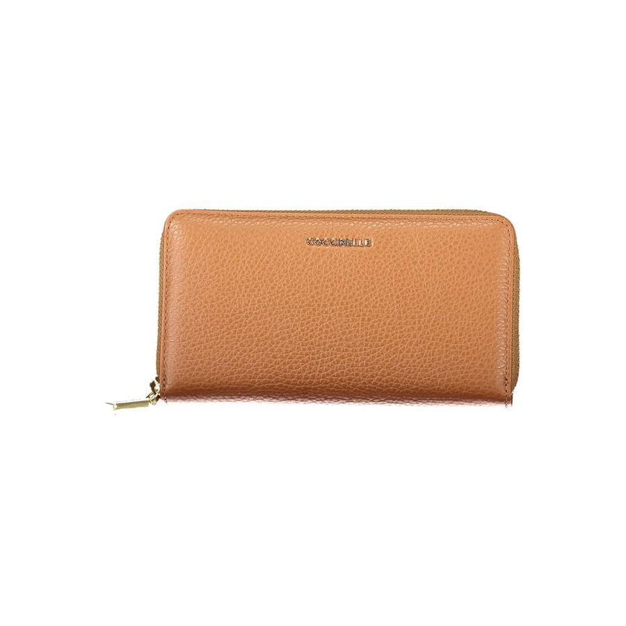 Brown Leather Women Wallet