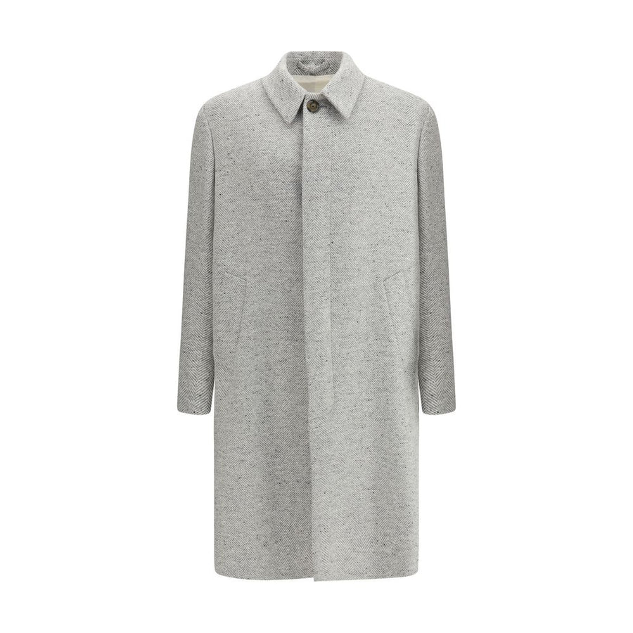 Herringbone patterned Coat