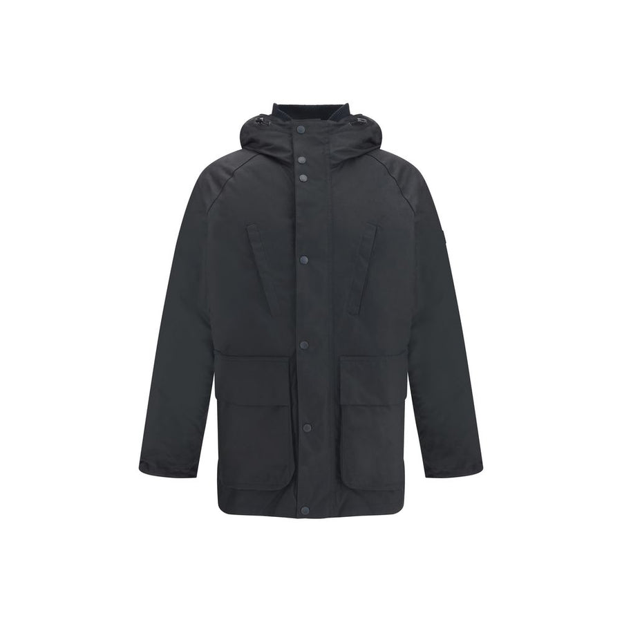 Black Cotton Parka