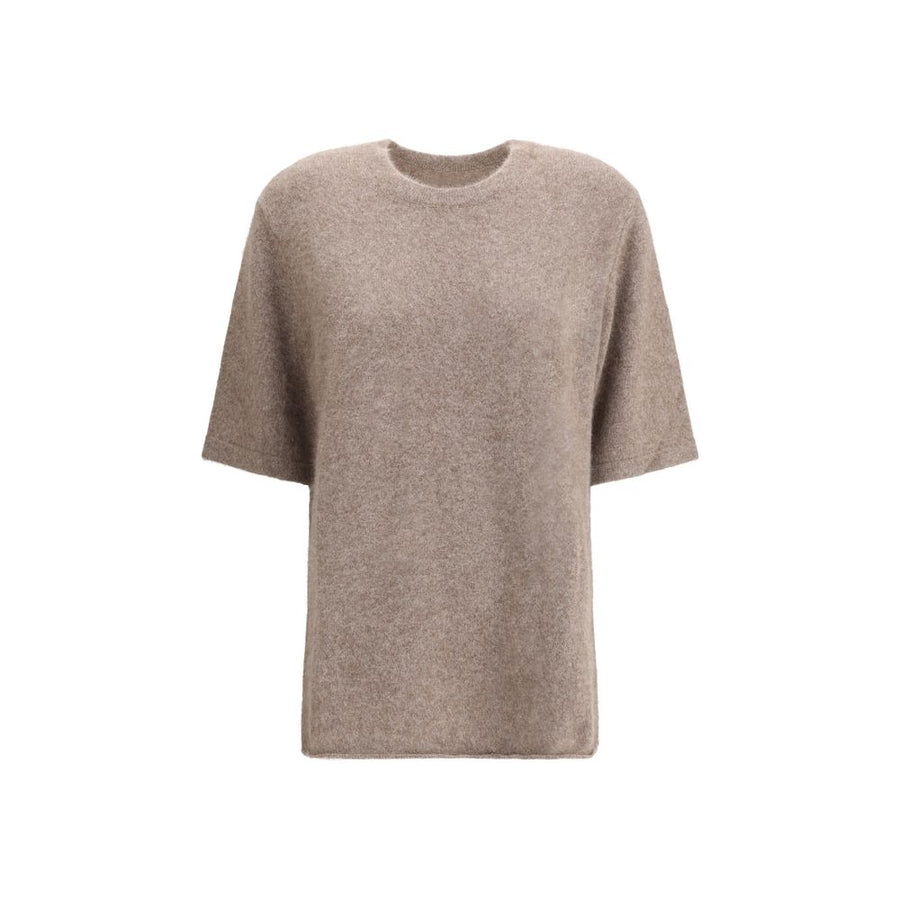 Beige Wool Sweatshirt