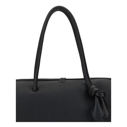 Black Calf Leather Bos Taurus Handbag