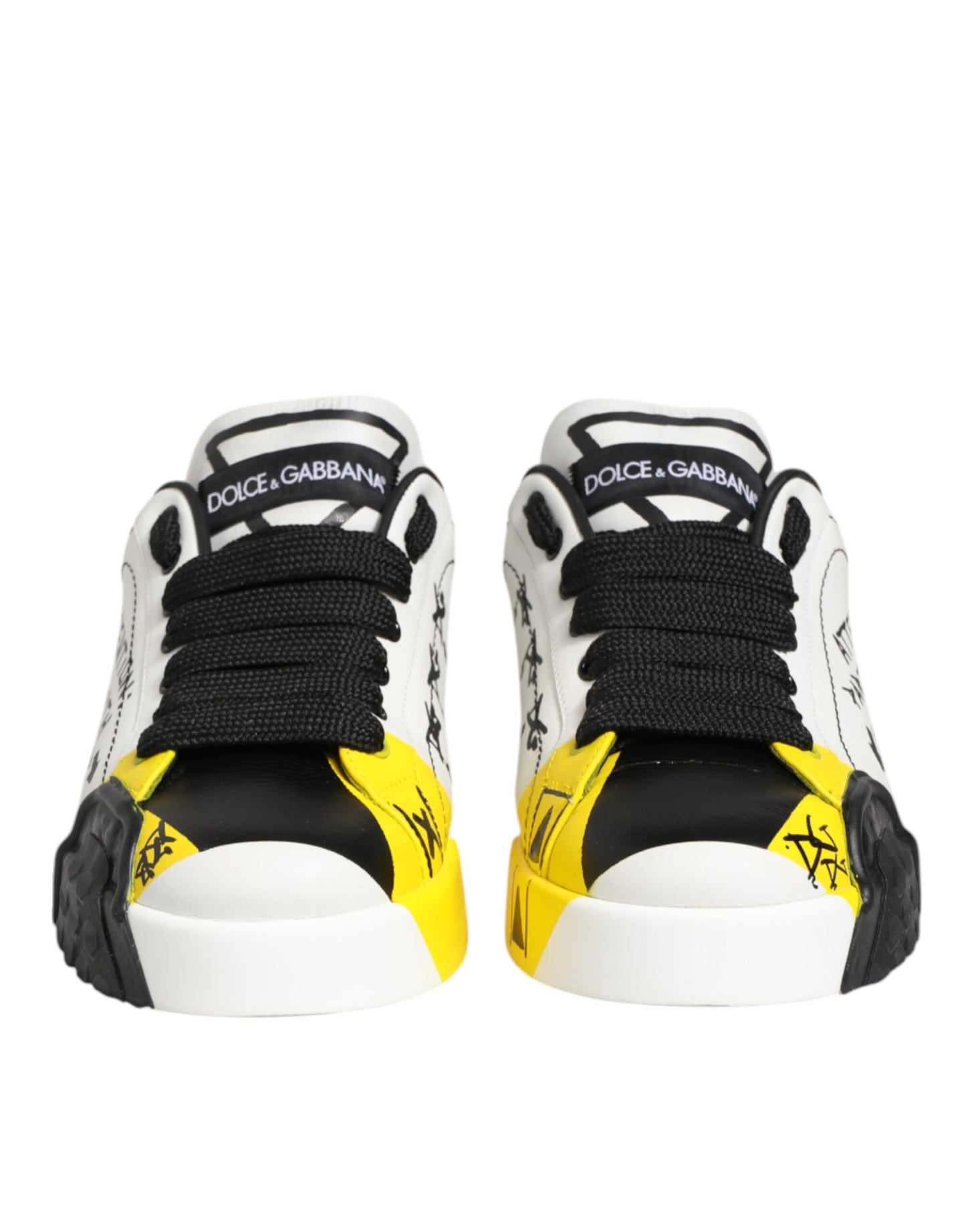 Multicolor Lettering Portofino Sneakers Shoes