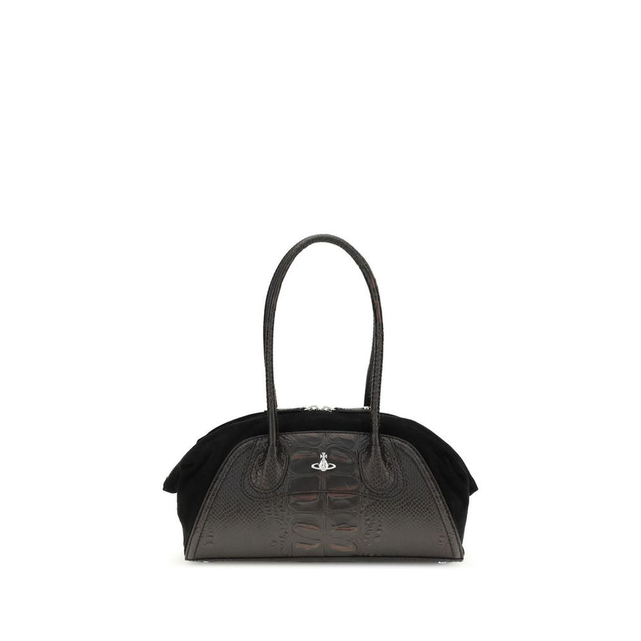 Black Calf Leather Bos Taurus Shoulder Bag