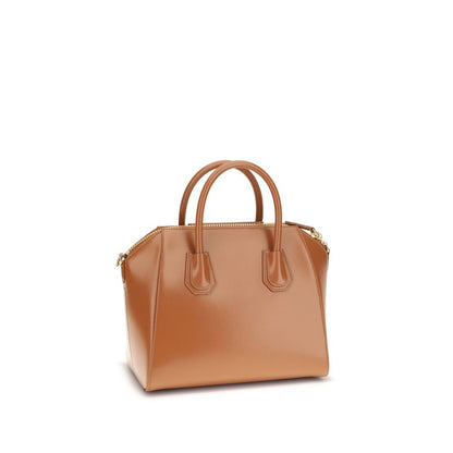 Brown Calf Leather Bos Taurus Handbag