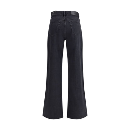 Black Cotton Jeans Denim