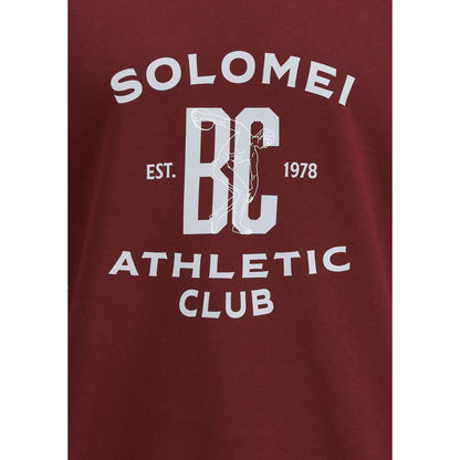 Bordeaux Cotton Sweatshirt