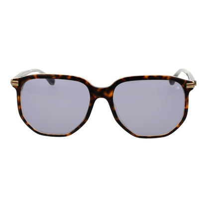 Brown Metal Sunglasses
