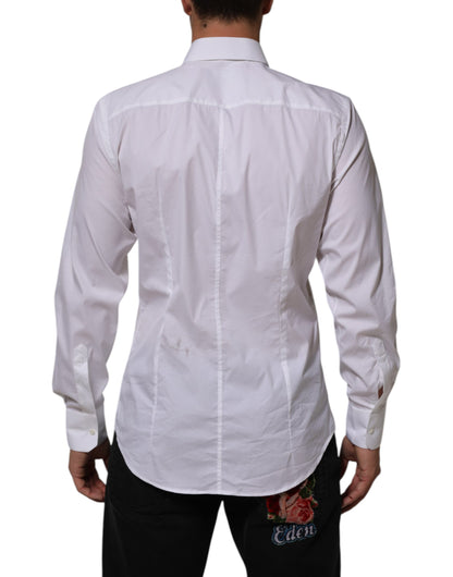 White Cotton MARTINI Formal Men Dress Shirt
