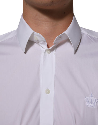 White Cotton MARTINI Formal Men Dress Shirt