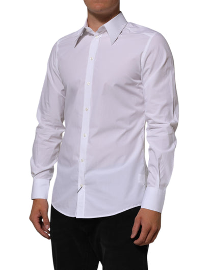 White Cotton MARTINI Men Formal Dress Shirt