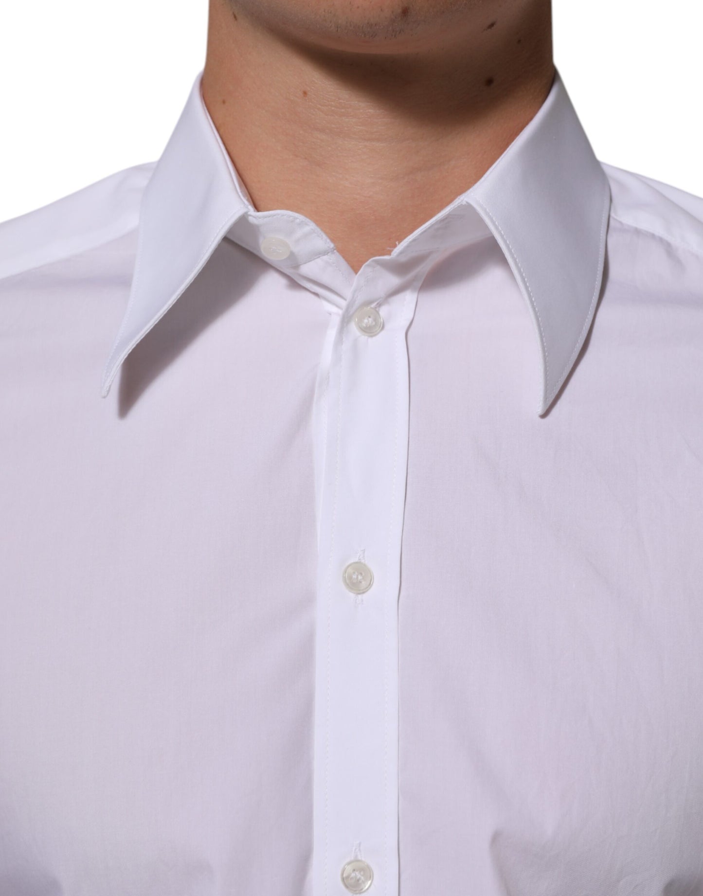 White Cotton MARTINI Men Formal Dress Shirt