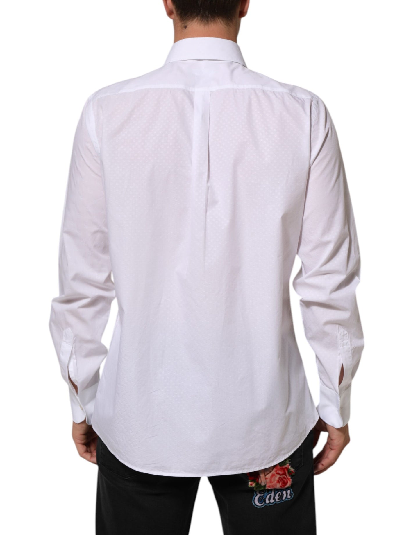 White Cotton MARTINI Bib Formal Dress Shirt