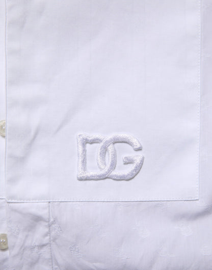 White Cotton MARTINI Bib Formal Dress Shirt