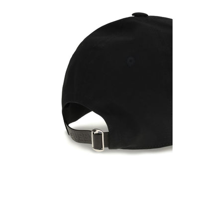 Black Cotton Cap (Baseball Hat)
