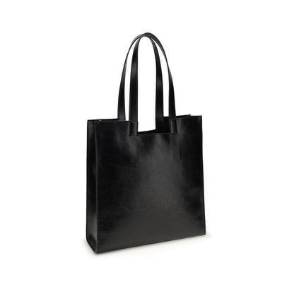 Black Calf Leather Bos Taurus Shoulder Bag