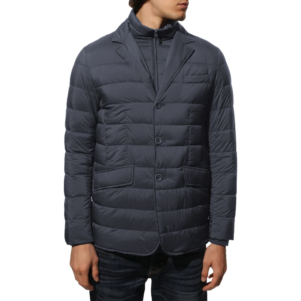 Blue Polyamide Jacket